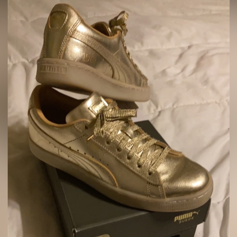 Puma Gold 50th Anniversary Shoes
